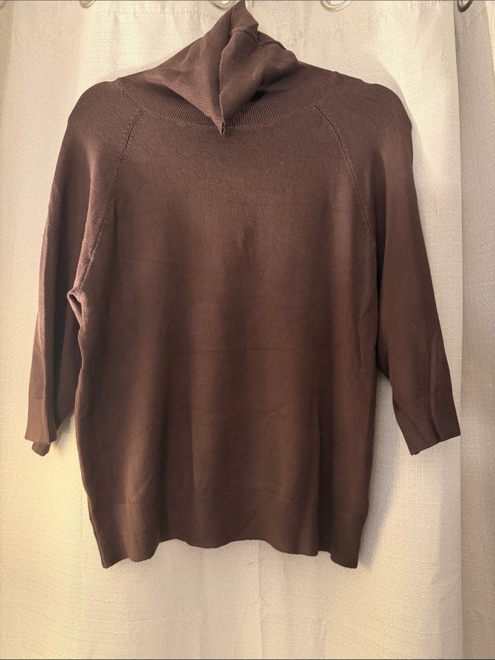 Philosophy Women's Brown Turtleneck Top